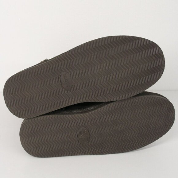 Sz 8 NWT Biotime Suede Chocolate Brown Winter Pull On Sheep Shearling Boots - Picture 6 of 10